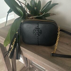 Tory Burch McGraw leather crossbody bag